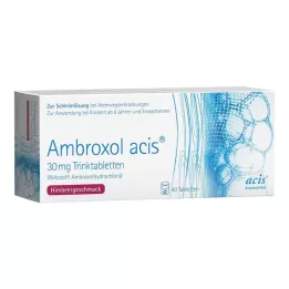 AMBROXOL acis 30 mg orale tabletten, 40 stuks