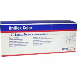 UNIFLEX Universele verbanden 8 cmx5 m blauw, 10 stuks