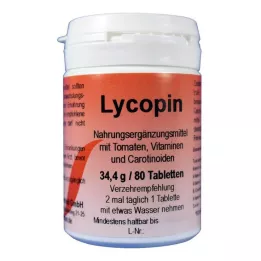 LYCOPIN TABLETTEN, 80 |2| stuks |2|