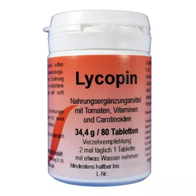 LYCOPIN TABLETTEN, 80 |2| stuks |2|