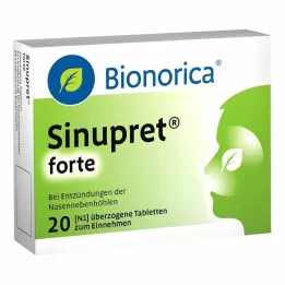 SINUPRET forte omhulde tabletten, 20 stuks