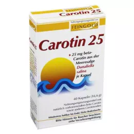 Caroten 25 Fijn goud, 40 st