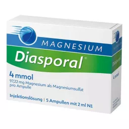 MAGNESIUM DIASPORAL 4 mmol ampullen, 5X2 ml