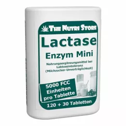 LACTASE 5.000 FCC enzym minitabletten in doseerdispenser, 120 |2| stuks |2|