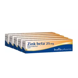 ZINK BETA 25 bruistabletten, 100 stuks