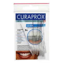 Curaprox LS 634 interdentale borstel FEIN, 8 st
