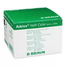 ASKINA pleister kleur 6 cmx20 m groen, 1 st