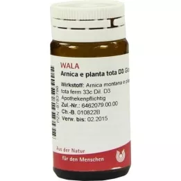ARNICA E Planta total D 3 Globuli, 20 g