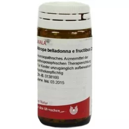 ATROPA belladonna en fructibus D 20 Globuli, 20 g
