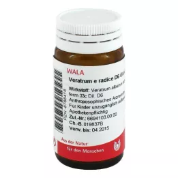 VERATRUM E-radice D 6-globuli, 20 g