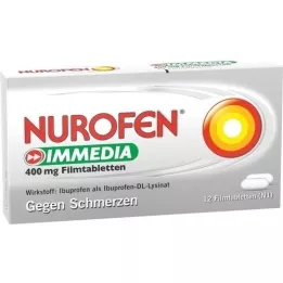 NUROFEN Directe 400 mg film -gecoate tabletten, 12 st