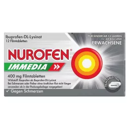 NUROFEN Directe 400 mg film -gecoate tabletten, 12 st
