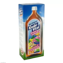 KNOBIVITAL met gember+vlierbes biologisch, 960 ml