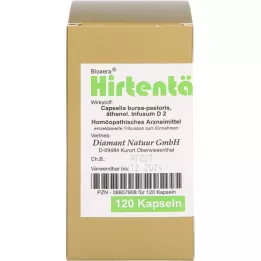 HIRTENTÄSCHEL Bioxera -capsules, 120 st