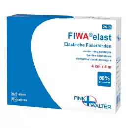 FIXIERBINDE elastiek 4 cmx4 m los, 1X20 st