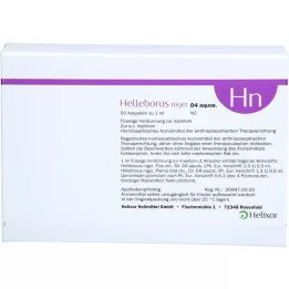 HELLEBORUS NIGER D 4 water. Ampullen, 50 stuks