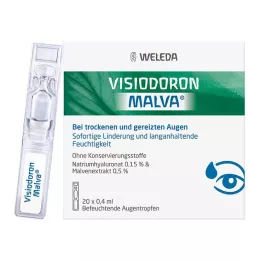 VISIODORON Malva oogdruppels in een pipet voor eenmalig gebruik, 20X0,4 ml