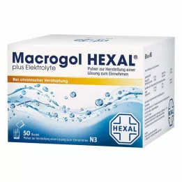 MACROGOL HEXAL plus elektrolyten Plv.z.H.e.L.z.E., 50 stuks