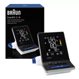 BRAUN BLUTDRUCKMESSGERÄT ExactFit3 Oberarm Bua6150, 1 st