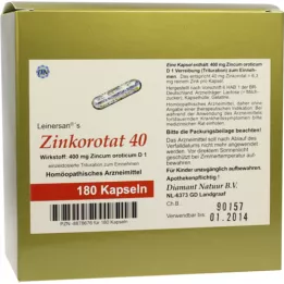 ZINKOROTAT 40 Leinersan Capsules, 180 st