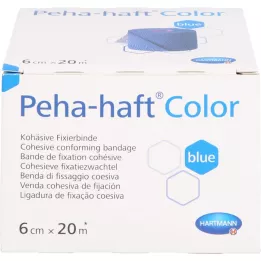 PEHA-PRIJON Color Fixatie BIND LATEX GRATIS 6 CMX20 M Blauw, 1 st