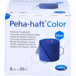 PEHA-PRIJON Color Fixatie Bind Latex Gratis 8 CMX20 M Blauw, 1 st