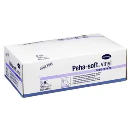 PEHA-SOFT Vinyl onderhandschoenen niet-staal poedervrij L, 100 st