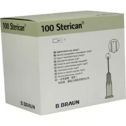 STERICAN Cannulas 27 g 0,4x25 mm saai, 100 st