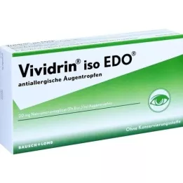 VIVIDRIN ISO EDO Anti -allergische oogdruppels, 20x0,5 ml