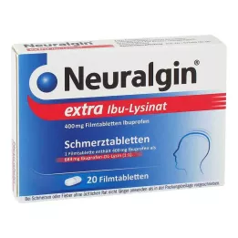 NEURALGIN extra Ibu-Lysinat filmomhulde tabletten, 20 stuks