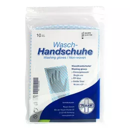 Washandschoenen Zodra Param PP Fleece, 10 st
