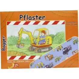 KINDERPFLASTER Graafmachine-enveloppen, 10 stuks
