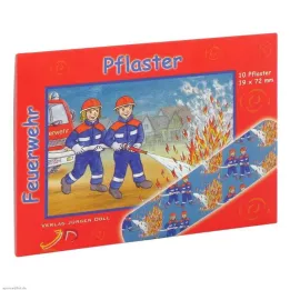 KINDERPFLASTER Brandweer Notities, 10 stuks