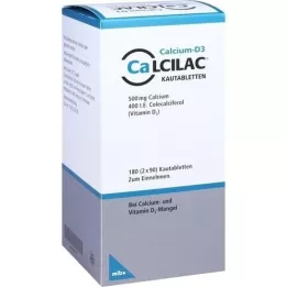 CALCILAC Chewing Tablets, 180 st