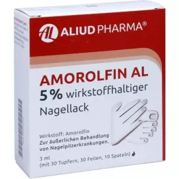 AMOROLFIN AL 5% actieve ingrediënt nagellak, 3 ml