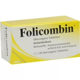 Folicombine bezette tabblad, 20 st