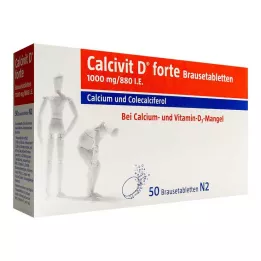 CALCIVIT D forte bruistabletten, 50 stuks