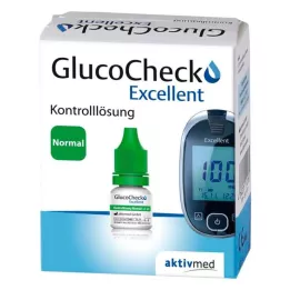 GLUCOCHECK Uitstekende besturingsoplossing Normaal, 4 ml