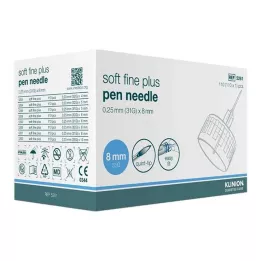 KLINION Soft Fine Plus Pen Naalles 0,25x8 mm 31 g, 110 st