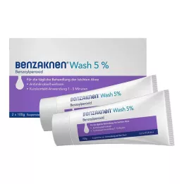 BENZAKNEN Was 5% suspensie, 2X100 g