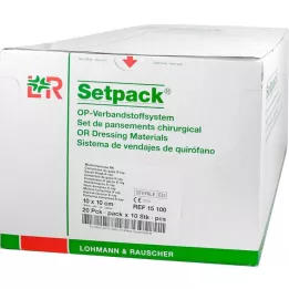 MULLKOMPRESSEN 10x10 cm steriel 12-voudig RK, 20X10 st