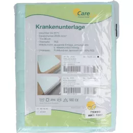 KRANKENUNTERLAGE Wasbaar 75x90 cm, 1 st