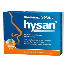 BROMELAIN TABLETTEN hysan maagsapresistente tabletten, 100 stuks