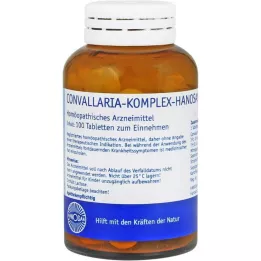 CONVALLARIA KOMPLEX Hanosan -tabletten, 100 st