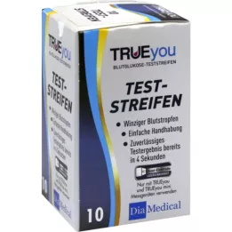 TrueTyou Bloed Sugar Test Strip, 10 st