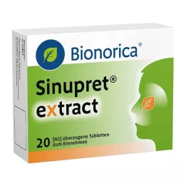 SINUPRET extract gecoate tabletten, 20 stuks