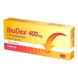 IBUDEX 400 mg filmomhulde tabletten, 10 stuks