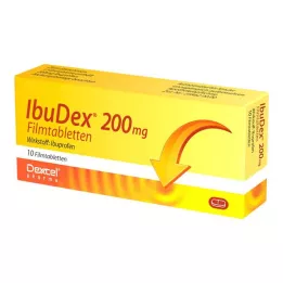 IBUDEX 200 mg filmomhulde tabletten, 10 stuks