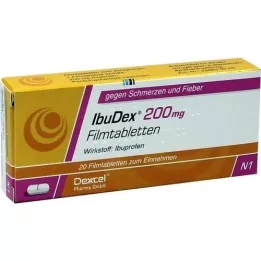 IBUDEX 200 mg film -gecoate tabletten, 20 st