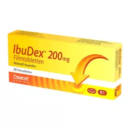 IBUDEX 200 mg filmomhulde tabletten, 20 stuks